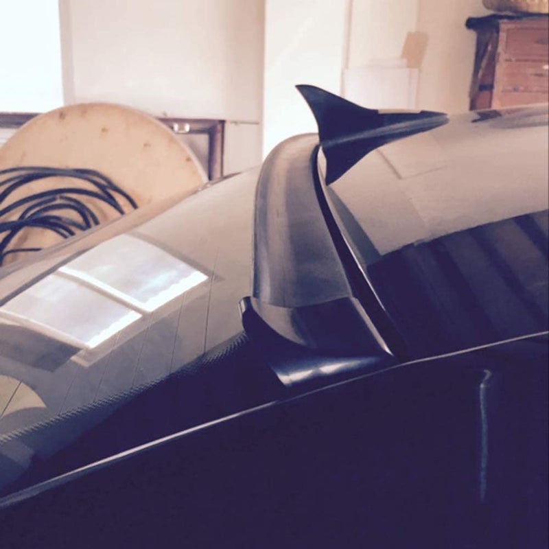 TuTuYa Universal Car Spoiler 4.92ft/1.5m Matte Black Car Trunk Spoiler Lip Kit شريط مطاطي شريط سبويلر ذيل زعنفة خلفية جناح خلفي هاتشباك لموست السيارات المشهورة - Image 5